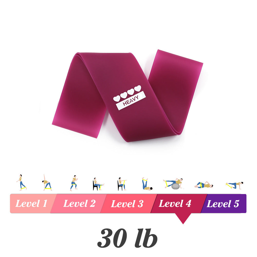 Lady Arms Yoga Resistance Rubber Bands