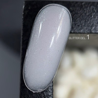001 SILKY Builder GLITTER GEL 15гр. Lady Arms