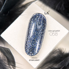SL058 Гель-лак Starlight 8 гр. світловідбивний gel-polish Lady Arms