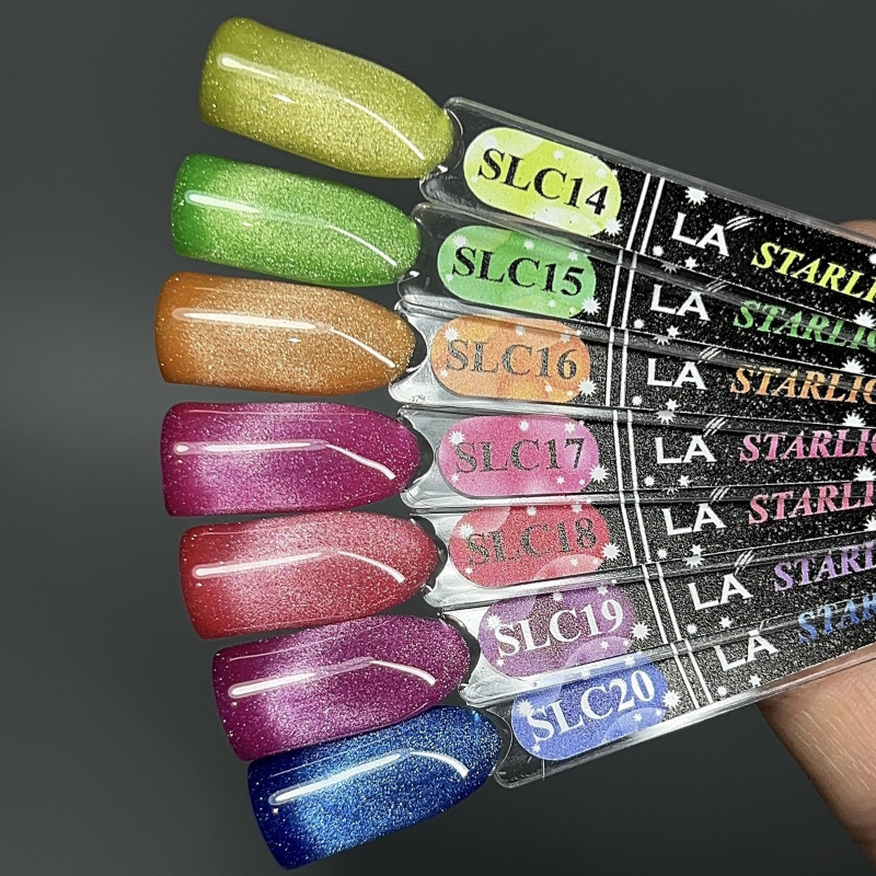 GP.1065.08g Gel Polish NEON SPARK Collection Cat Eye Lady Arms світловідбивний (SLC14)