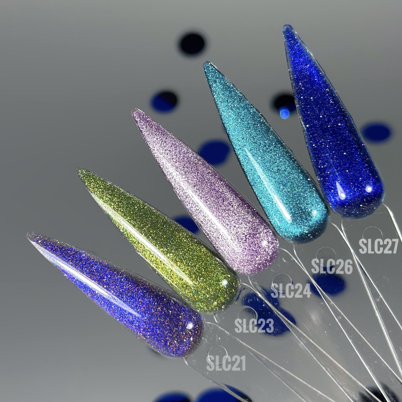GP.1074.08g Gel Polish LUMI SPARK Collection Cat Eye Lady Arms світловідбивний люмінісцентний (SLC23)