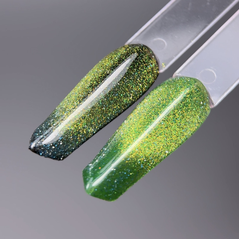 GP.1074.08g Gel Polish LUMI SPARK Collection Cat Eye Lady Arms світловідбивний люмінісцентний (SLC23)
