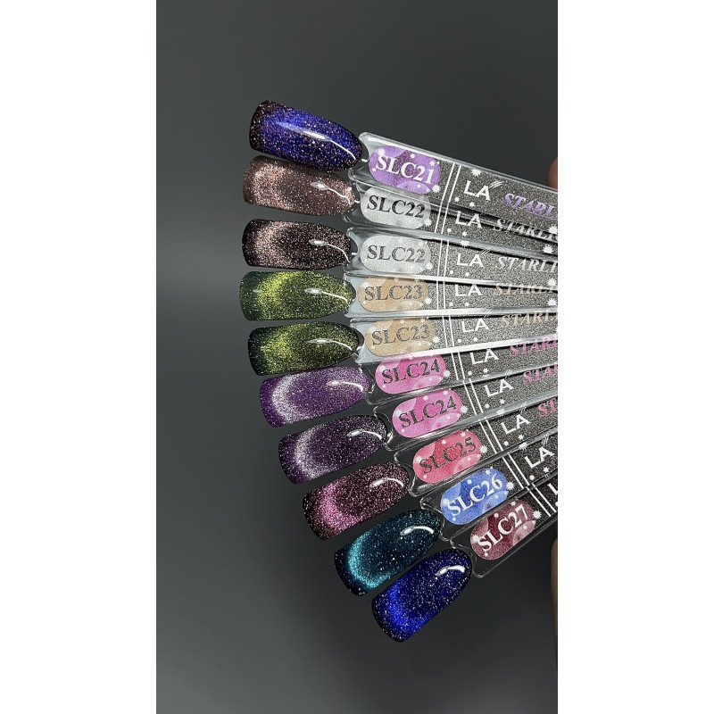 GP.1074.08g Gel Polish LUMI SPARK Collection Cat Eye Lady Arms світловідбивний люмінісцентний (SLC23)