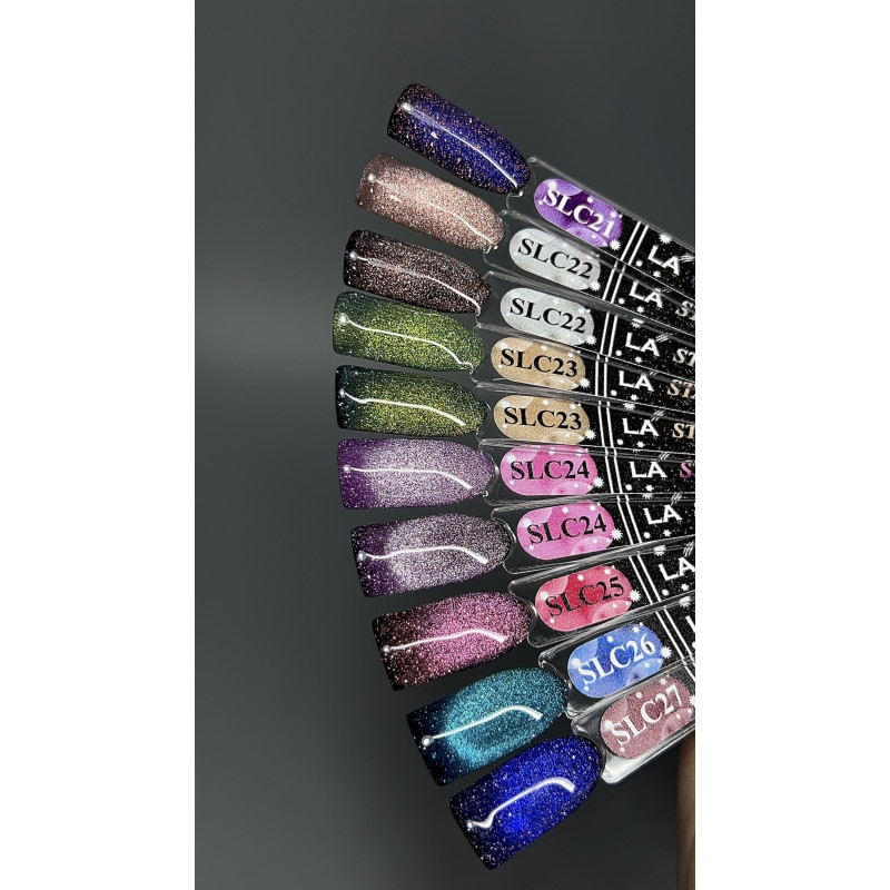 GP.1078.08g Gel Polish LUMI SPARK Collection Cat Eye Lady Arms світловідбивний люмінісцентний (SLC27)