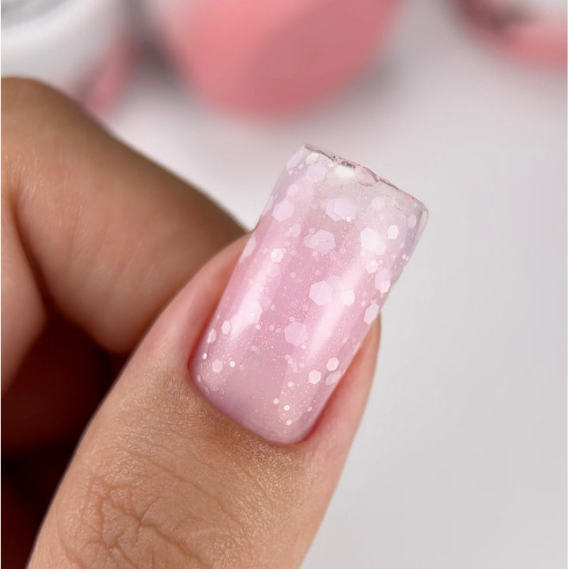 BG.0100.015gr. Confetti GLITTER builder gel гель Lady Arms